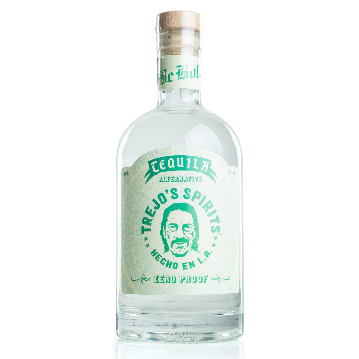 Front of the Trejo's Spirits Tequila Alternative bottle